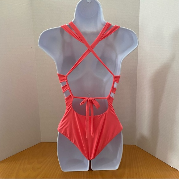 NWOT BECCA Skylar Color Code One-Piece Swimsuit - Picture 5 of 6